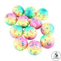 Alsimba 1 Pcs Digital Numbers Rainbow Soft Foam Balls for Kids - High Density Foam Ball For Over 3 Years Old Kids Soft Lightweight Easy To Grip Indoor Training Ball. 
