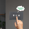 Smart Switch Board Stickers for Home and Office Electric Board Labels Modern Décor. 