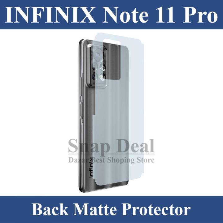 Infinix Note 11 Pro Carbon Fiber Back Matte Skin