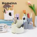 HomeInn Cosmetic Brush Holder Multiple Compartments Countertop Eyebrow Display Case. 