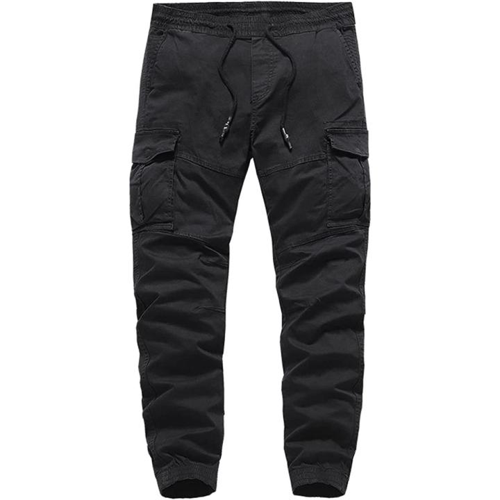 smart joggers black
