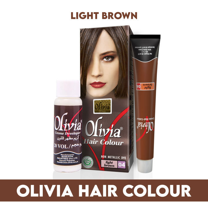 Olivia Hair Colour - Light Brown