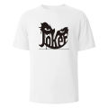 Joker print T-shirt summer tees for men women 100% cotton o-neck oversize casual short sleeved tops. 