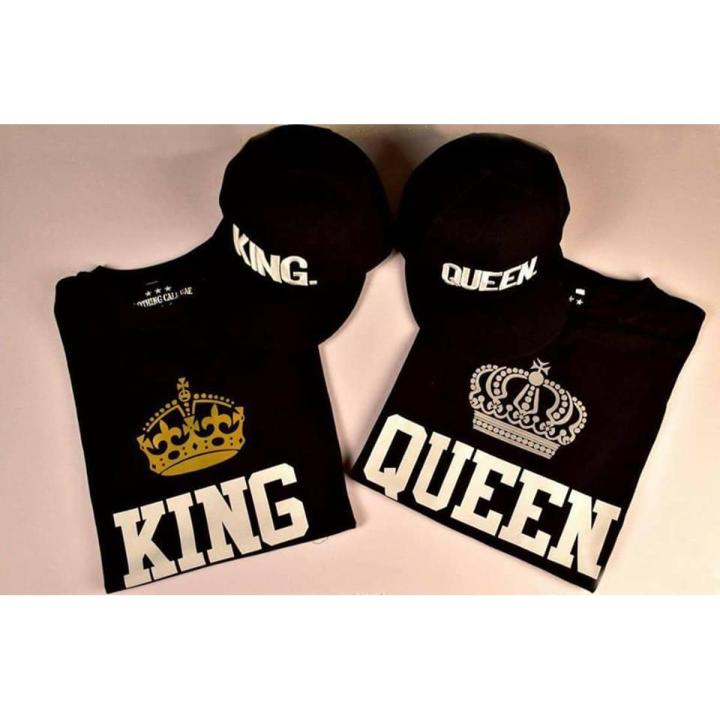 Couples King and Queen T-Shirts and Caps