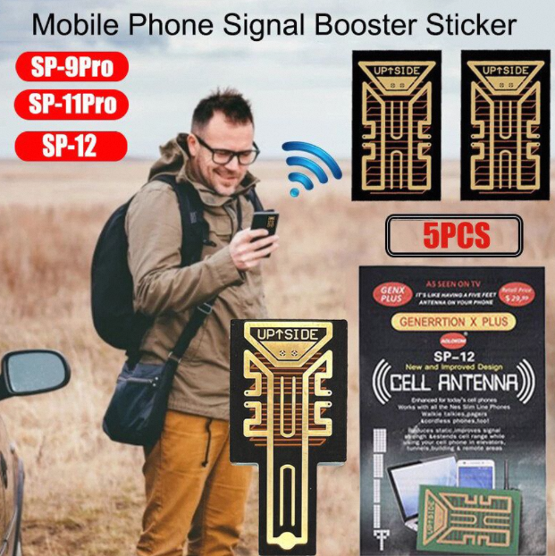 Phone Signal Sticker SP11 Pro Signal Enhancement Stickers Universal Mobile Phone Antenna ...