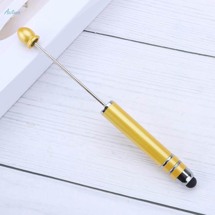 6%20Pieces%20Creative%20Beadable%20Pens%20Stationery%20Portable%20Classroom%20Presents%20Bead%20Ballpoint%20Pen%20for%20Office%20-%20Image%207