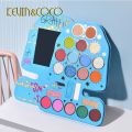 28 Colors Cute Design Professional Party Cosplay Makeup Kit Highlighter Blush Eyeshadow Palette. 