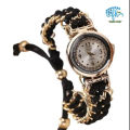 Fashion House 786 | Analog Watches For Girls Luxury Stylish Girls Analog Handmade Braided Bracelet Watch Thread Knitted Weaved Strap Women Dress Casual Watches Relogio Feminino Female Ladies Wrist Watch Best For Personal Use Or Gift Birthday Party. 