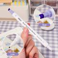 Cute Stamp Marker Pen Creative Double Head Pattern Marker Pen 6 Assorted Colors fferent Shapes Stamp Marker, Metallic & Classic Colors for Kids Adults DIY Crafts Graffiti Journal Drawing Scrapbook. 