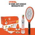 WBM Dengue Defense Kit | Mosquito Repellent Spray + Electric Mosquito Killer Racket + Mosquito Repellent Liquid 45 ml with Mosquito Repellent Machine. 