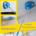 Tijarat Online Microfiber Floor Cleaner Mop - Triangle Mop,180 Degree Rotatable Adjustable - Duster for Home Bathroom Floor. 