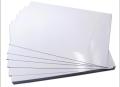 white pvc sheet 0.3 mm a4 size  50 sheetin pack. 