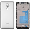 Honor 6x Middle Frame Housing With Power and Volume Buttons and Camera Lens Complete Body Casing Replacement For 6x - Silver. 
