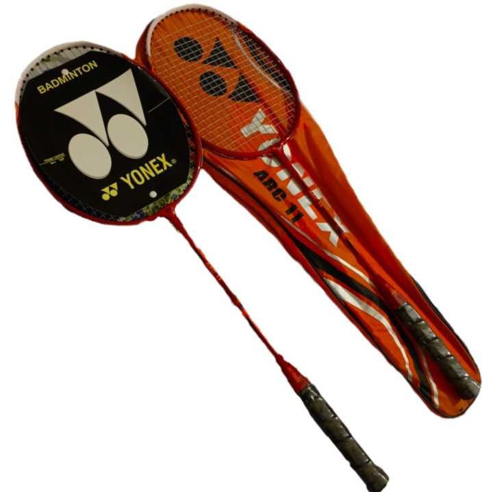Yonex Aluminium Blend Badminton Racket Set, Including 1 Badminton Bag ...