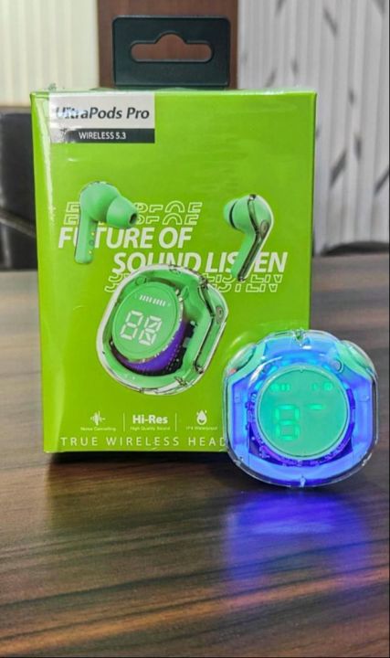 Ultrapods%20Pro%20-%20Airpods%20-%20Wireless%20Earbuds%20-%20Earphones%20-%20Bluetooth%20Earphone%20-%20Headphones%20-%20Ultrapods%20Pro%20TWS%20Ultrapods%20Earbuds%20wireless%20-%20Transparent%20Bluetooth%205.3%20Earphone%20ENC%20Noise%20Reduction%20Headset%20LED%20Display%20-%20Image%203
