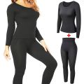 Woman Thermal Underwear Set Autumn Winter Warm suit Thermal Long Warm Undershirt Long Sleeve Thin Top Pants Comfortable. 