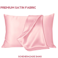 Silk Pillowcase Best for the skin and Hair Satin Silk pillow cover. 