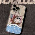 Cute cartoon sleeping LABUBU Clear Space Phone Case For iPhone 11 12 13 14 15 16 Pro Max Mini X XS XR 7 8 plus SE2 SE3 Transparen labubu phone case. 