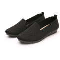 Oversized Spring/Summer Flyknit Mesh with Shallow Mouth Breathable Work Mom Dance Shoes 35-42. 