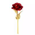 Gold Plated Golden Rose Flower Present Wedding Party Decoration Artificial 24K Rose Romantic. 
