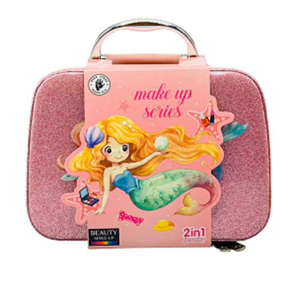 Mermaid Washable Makeup Kit for Kids