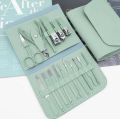 Manicure Pedicure Grooming Kit, Stainless Steel set, Nail cutter set, Nails Care, Clipper, Nails tool Set, Professional Spa kit, Nipper, 16pcs set. 