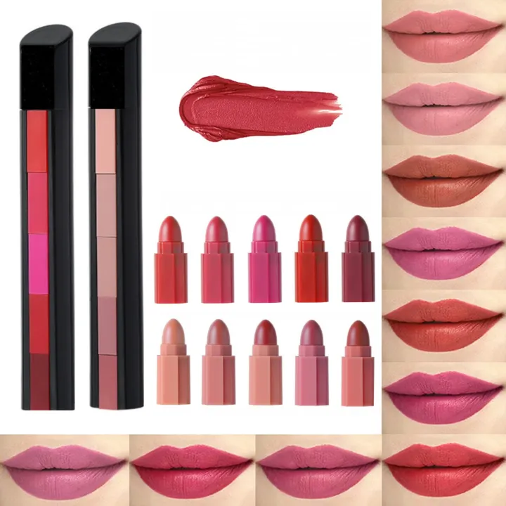 Beautious%20Pack%20of%205%20Mini%20Matte%20Lipsticks%20Red%20Brown%20pink%20lipstick%20-%20Image%202
