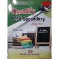 Qualify B Ed Secondary Subjective 1.5 Year 3rd Semester | Pervaiz Iqbal | GC University. 
