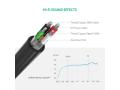 USB Audio Adapter External Stereo Sound Card With 3.5mm Headphone And Microphone Jack For  PC, Laptops, Desktops,  (Black). 