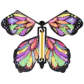 10 PCS Magic Wind Up Flying Butterfly Surprise Box Explosion Box in The Book Rubber Band Powered Magic Fairy Flying Toy Surprise Gift Fengshi. 