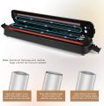 Vacuum Sealer, Food Sealer for Food Preservation, Automatic Bags Mouth Sealing Machine. 
