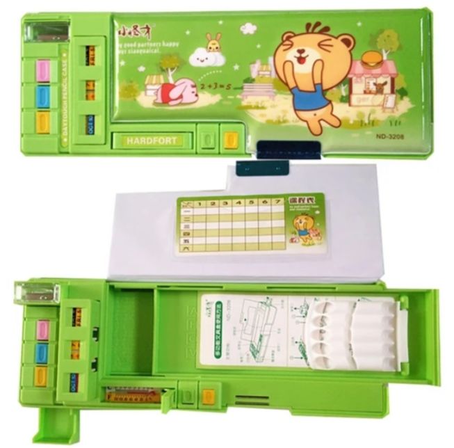 New Style Double Side Geometry Box , 6 Function Play Geometry,For Girls And Boys ( Function Shown in All pic )