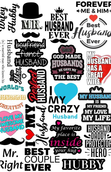 Best%20Husband%20Ever%20Sticker%20Pack%20Of%2021%20Romantic%20Hubby%20&%20Wifey%20Love%20Quotes%20Sticker%20Hubby%20&%20Wifey%20Aesthetic%20Stickers%20Romantic%20Marriage%20Slogans%20for%20Laptops%20&%20Mobiles%20Stickers%202inchx3inch%20each%20sticker%20size%20I%20Love%20My%20Awesome%20Husband%20Sticker%20Soulmate%20Stickers%20-%20Image%203