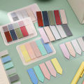 100 Pieces/Set Index Labels PET Arrow Sticky Notes for Page Marking Plan Sticker. 