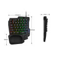 5 In 1 Combo Gaming Keyboard And Mouse Wireless Bluetooth For PC/Smartphone PUBG Mobile Game Accessories. 