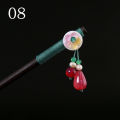 Sandalwood Tassel Step Shake Hairpin Hairpin Ancient Style Hair Ornaments Pan Hair Costume Headdress Ancient Hai. 