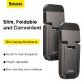 Baseus Laptop Stand, 2Pcs Adjustable Aluminum Laptop-Kickstand For 13 inch and Above Laptops. 