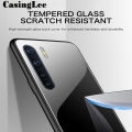 Protect Cover For OPPO F15 case Glass silicon Full Protection Tempered Glass Phone Cases for OPPO F15 Back Cover For girls and Boys. 