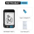 JMachen Hyper Base RB2 Portable Retrobat External Game HDD 100000+Games For PS2/PS1/Wii/PSP/N64/MAME/DC/SS For Laptop/PC/Windows. 