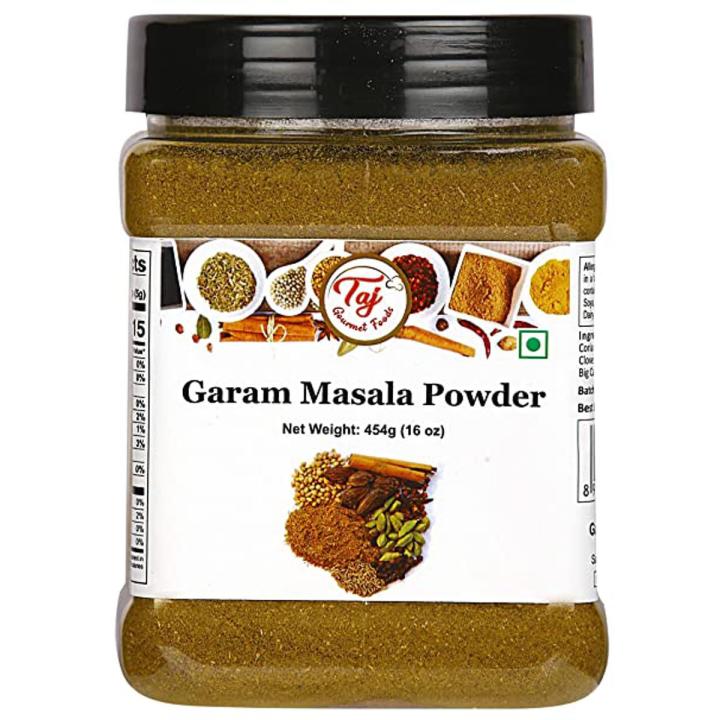 TAJ Premium Indian Garam Masala Powder, (16 Ounce Jar)