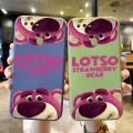 YIWESAN Case For OPPO A5s Case With Fashion Cartoon Lucky Lotso Bear New Design Shockproof Phone Casing Full Back Cover Camera Side Edge Soft Silicone Pattern Case Protection Cases Back Softcase. 