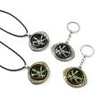 Marvel Avengers Dr Strange Necklace Men Doctor Strange Infinity Time Stones Eye of Agamotto Rotatable Necklace Keychain Kpop Straggle Steipos. 