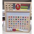 Double Sided Multipurpose Magnetic Writing, Drawing And Painting Wooden Board For Kids. 
