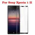 Tempered Glass for Sony Xperia 1 II Mark 2 Curved Glass Full Coverage Screen Protector - BLACK. 