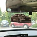 Car Air Freshener Hanging Rearview Mirror Perfume Pendant Solid Paper For Mercedes-Benz Interior C63 G63 A Class A45 Accessories. 