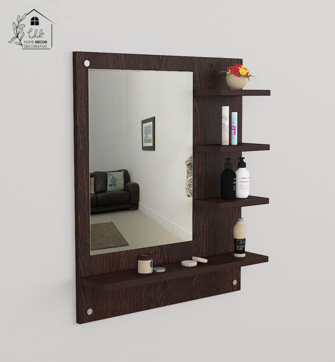 Unique%20Rectangular%20Dressing%20Wall%20Mirror%20with%20Shelves%20Wall%20Hanging%20Dressing%20Mirrors%20Dark%20Brown%20DIY%20Wall%20Mounted%20Dressing%20Table%20Wall%20Mirror%20with%20Shelf%20-%20Image%203