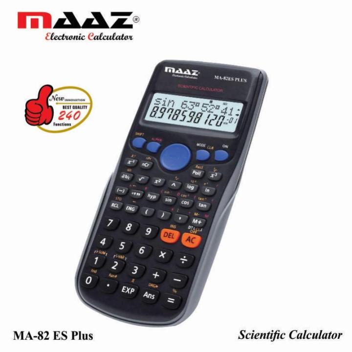 Scientific Calculator ES Plus - 240 Functions (Pack Of 2pcs)