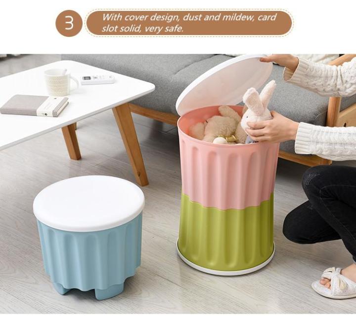 1%20pc%20Storage%20Stool%20Plastic%20Large%20Capacity%20Stackable%20Storage%20Box%20Footstool%20-%20Image%203