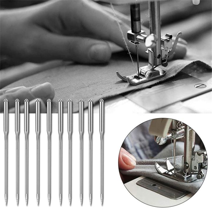 10Pcs/Box Universal Household Threading Sewing Machine Needle Sew ...