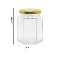 Pack of 2 - Candle Jar - Empty Candle Jars - 6oz - Raw Material For Candle Making. 